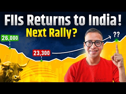 Stock Market Set to RISE? FIIs Are Back + 3 Hot IPOs &amp; NFOs You MUST Know- Rahul Jain #marketcrash