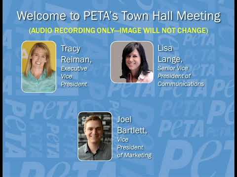 PETA US Town Hall JANUARY 2020