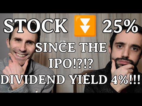 Stock DOWN 25% Since the IPO! 😱 Dividend Yield AT 4%! A Stock to BUY NOW or WAIT for further PAIN?!🤔