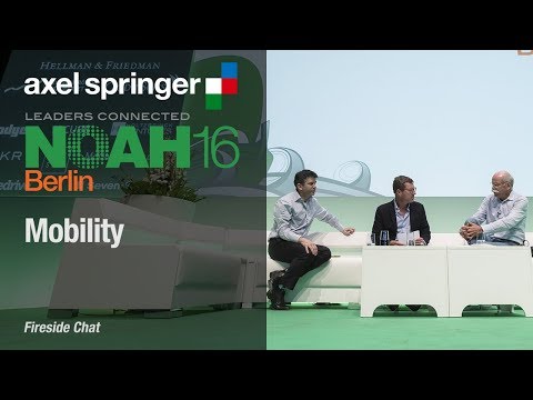 The Future of Transportation, UBER &amp; Daimler - Full Session - Axel Springer NOAH16 Berlin