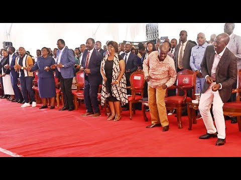 LIVE:President Ruto and Dp Riagthi attends Kenya Music Festival State Concert, State Lodge,Eldoret.