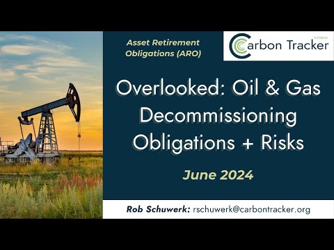 Overlooked: Why Oil &amp; Gas Decommissioning Liabilities Pose Financial Stability Risks