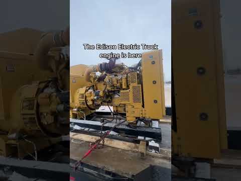 Revolutionizing Trucks: Edison Motors Electric Semi&#039;s Engine 3306 Cat Generator