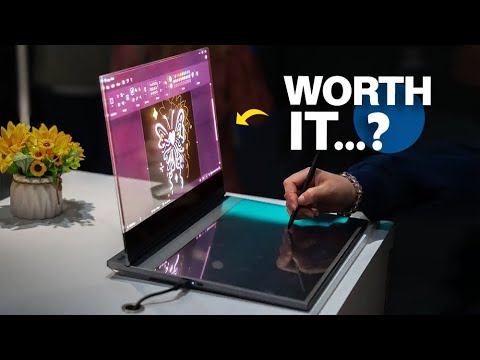 Lenovo Transparent Laptop - World&#039;s First Laptop To Get This…