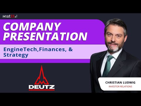 DEUTZ AG | Company Presentation | Christian Ludwig, Investor Relations