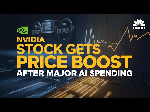 Huge Spending on AI Boosts Nvidia Stock – Price Target Raised! | stock market | nvidia stock | cnbc