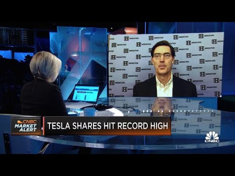 Tesla&#039;s stock strength is surprising: Bernstein&#039;s Sacconaghi