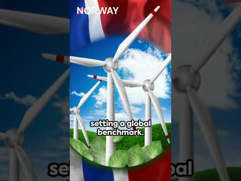 Norway: The Renewable Energy Champion #shortvideo #renewableenergy #norge #CleanEnergy