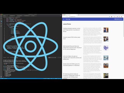 ReactJS News App [ Speed Coding ]