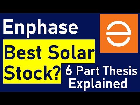 Why Enphase Is My FAVORITE Solar Stock: The Full Enphase Opportunity Summarized (ENPH Analysis)