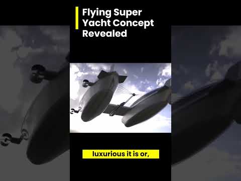 flying super yacht concept revealed #subscribe #revolution #viral #technology