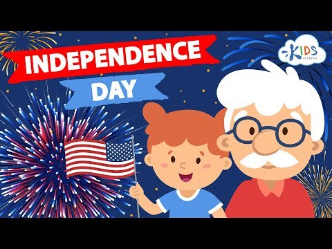 4th Of July For Kids - Independence Day | Story with Interesting Facts for Children | Kids Academy