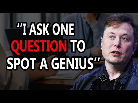 Why I Hire Only Genius People - Elon Musk