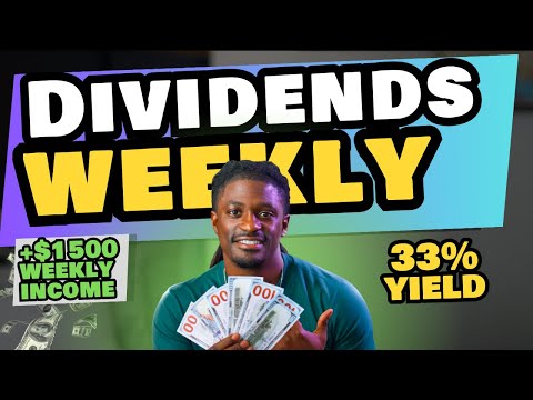 THIS 33% Dividend ETF Pays You EVERY WEEK! Dont Miss Out