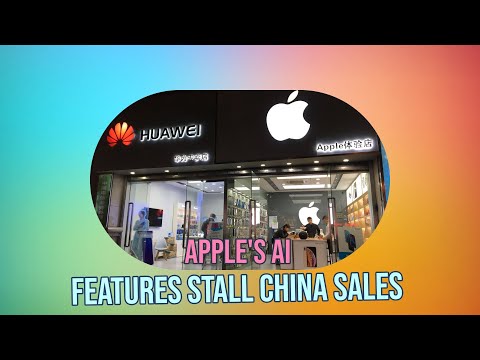 Apple&#039;s AI Struggle: iPhone Sales Plummet in China Amid Huawei Competition