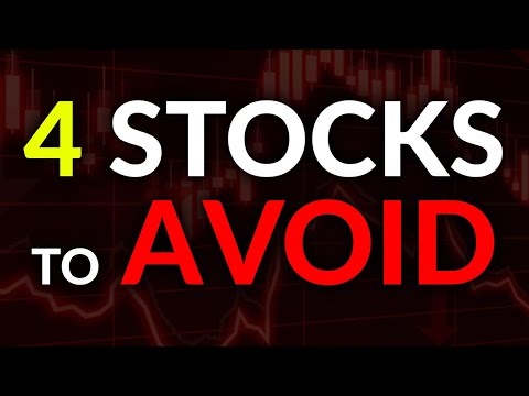 4 Popular Stocks to AVOID! ⚠️ (Friendly Warning...)