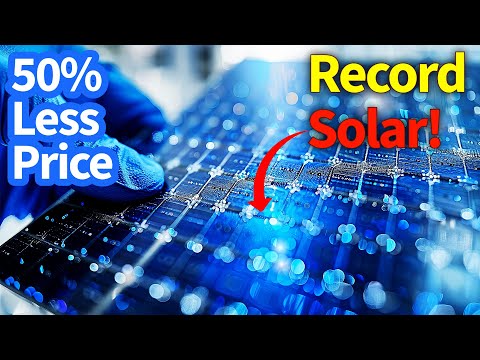 NEW CdTe Solar cells to replace Silicon ones (Very Cheap)