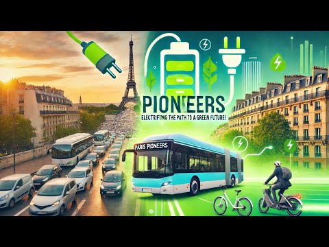 Paris Pioneers: Electrifying the Path to Sustainable Transportation.