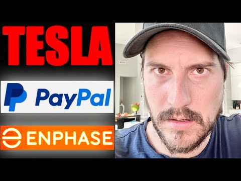 Tesla, Enphase &amp; PayPal Stocks Just Crashed!!! BUY NOW????