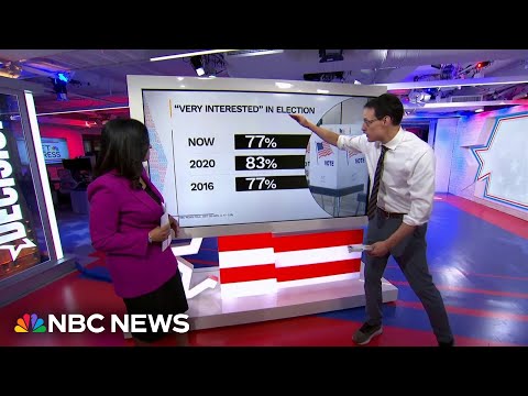 Steve Kornacki breaks down final NBC News poll: Harris and Trump neck and neck before Election Day