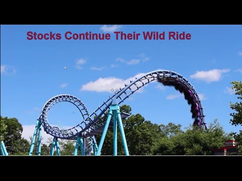 Stocks Continue Their Wild Ride