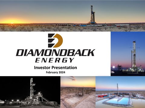 Diamondback Energy FANG Q4 2023 Earnings Presentation