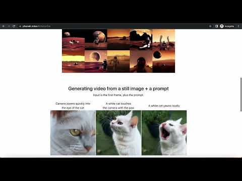 Phenaki: Text 2 Spatio-Temporal Video - Better than Meta!