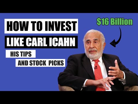 Investor Masterclass: Carl Icahn&#039;s Top Tips and Stock Picks