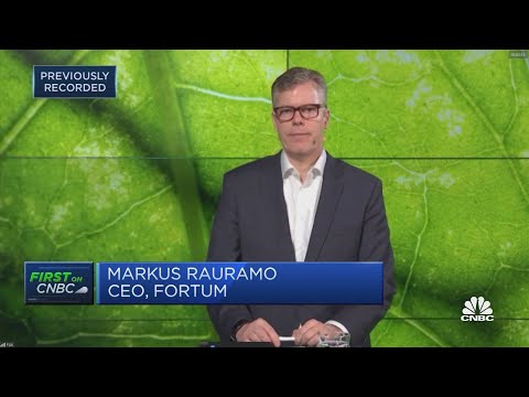 Fortum CEO: &#039;We&#039;re in a good position&#039; to take advantage of energy transition