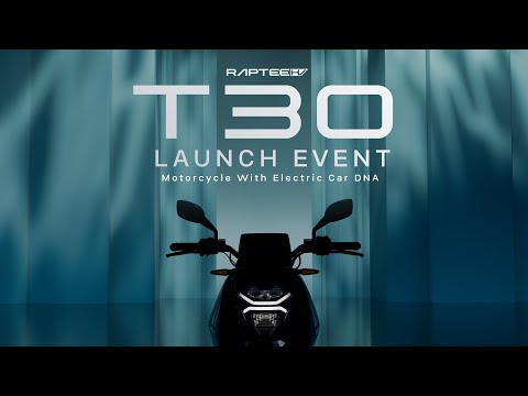 Raptee.HV - T30 Launch Event | India&#039;s First High Voltage Motorcycle with electric car DNA