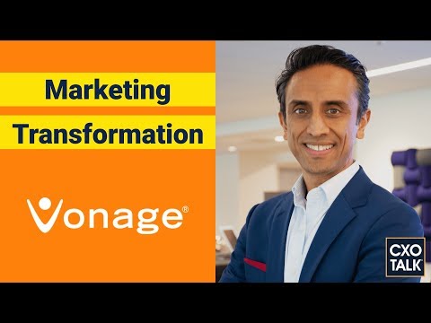 Vonage: Building a Brand at Scale with Rishi Dave CMO (CxOTalk #344)