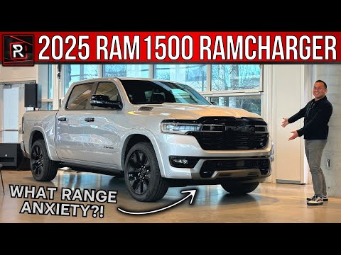 The 2025 Ram 1500 Ramcharger Is An Electric Truck That Eliminates Range Anxiety