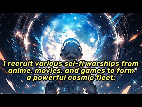 I recruit various sci-fi warships from anime, movies, and games to form a powerful cosmic fleet.