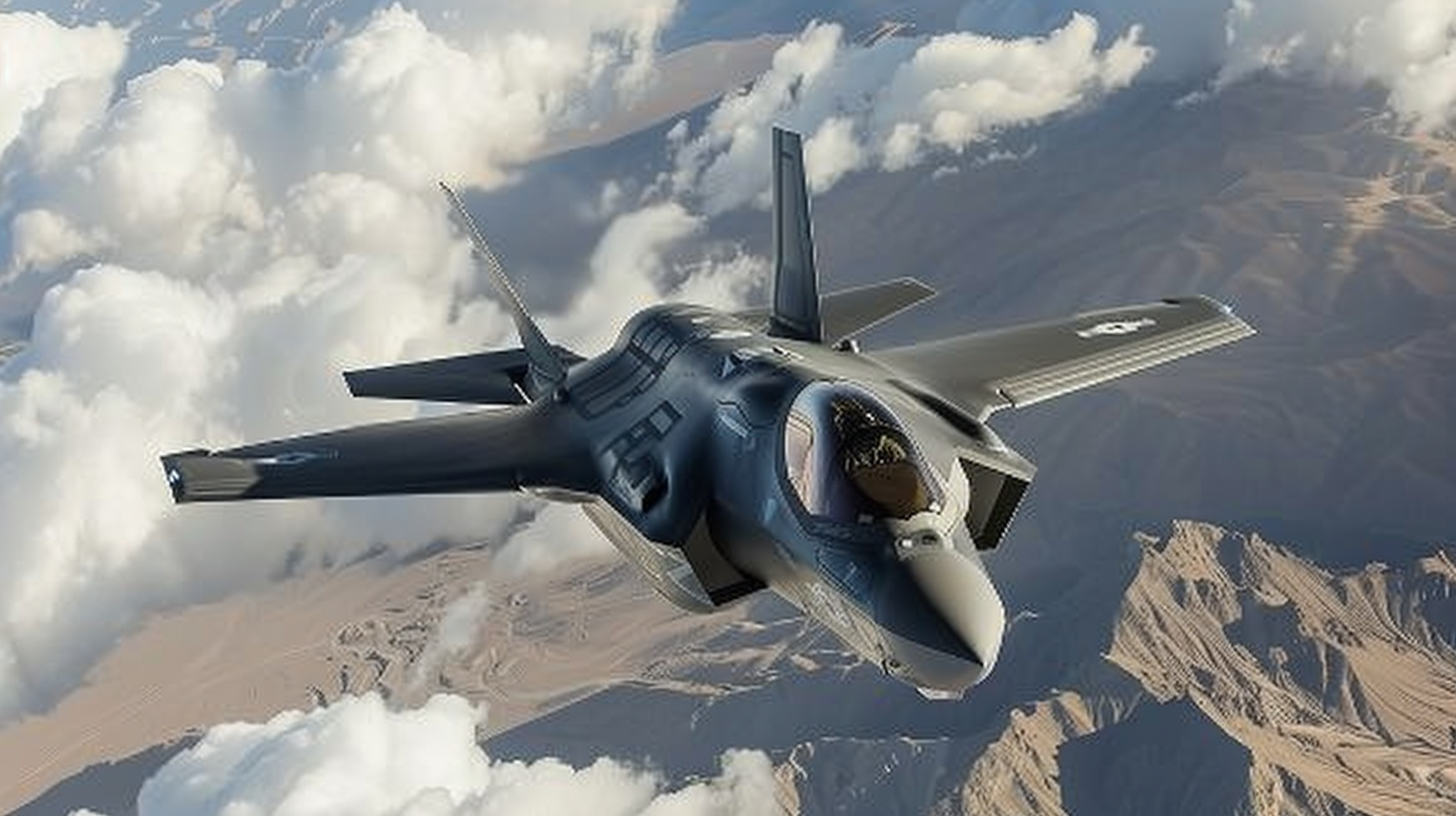 Hvor mange timer kan en F-35 fly uten å fylle bensin?