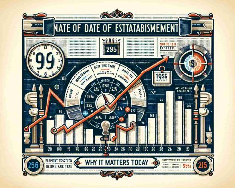 Create a comprehensive infographic in high definition that explains the date of establishment of the National Stock Exchange, including its significance then and its relevance today. The element to include are a vintage calendar symbolizing the date of establishment, a graph charting its progress and growth over the years, and a scale tipping between pros and cons to visualize why it matters today.