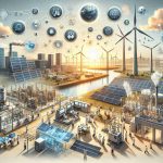 Imagine a high-definition, realistic illustration of the advanced innovations in the energy sector. This image could depict components of a smart grid, showcasing internet-connected devices that gather and analyze real-time energy data. There could be images of wind turbines, solar panels, and hydroelectric plants, symbolizing renewable energy sources. Also consider including research laboratories where scientific insights and technological breakthroughs are uncovered. This picture could also encompass people from a diverse array of descents and genders, like Middle-Eastern male researchers, South Asian and Hispanic female scientists, all diligently working towards revolutionizing the energy sector.