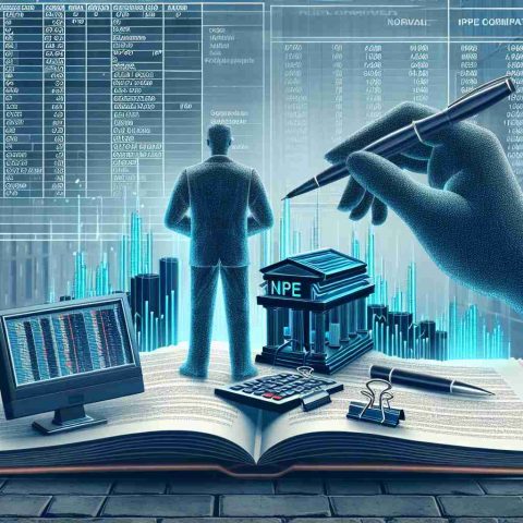 Generate a realistic, high-definition image. The picture pertains to the unseen but significant part IPO registrars play in NSE listings. Concretely, the image could involve documents symbolizing IPO forms, a corporate office that could represent the registrar's workplace, and a computer screen displaying the NSE listings. This signifies their important task of integrating new companies into the stock exchange.