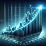 A high-definition, realistic image depicting the portrayal of a financial chart. This chart is meant to illustrate the surprise market performance of a small-cap company that has exceeded expectations. It should include bar graphs or line charts showing performance over time, with a significant upward trend. This sharp increase in value should shock any onlooker, conveying the unimaginable success of the company.