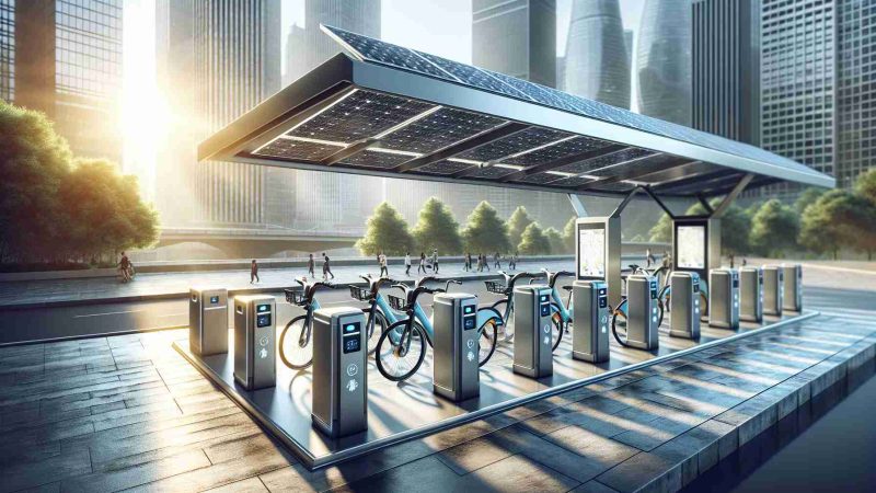 Revolucionando a Mobilidade Urbana: Estações de Bicicleta com Energia Solar