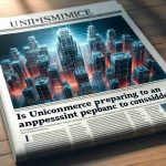 A HD image of a newspaper article with headline: 'Is Unicommerce Preparing for an Impressive Public Debut? Insights to Consider'