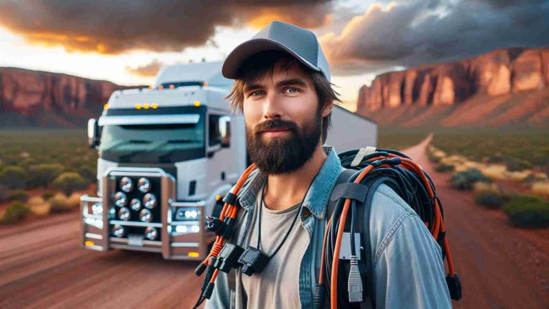 Jon Edwards a finalizat o călătorie istorică cu camioneta electrică în Australia.