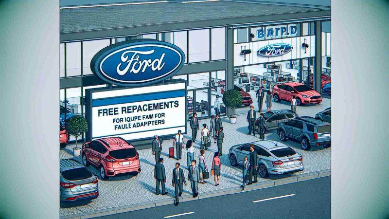 Ford piedāvā bezmaksas adapteru aizstāšanu par bojātiem adapteriem.