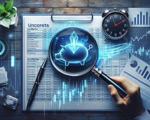 Create a high-definition, realistic image depicting the process of uncovering the secrets to checking IPO allotment status quickly and easily. It can include elements like a magnifying glass over a stock market report, a clock to indicate speed, and an easy-to-understand checklist or guide.