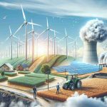 Create a high-definition, realistic image representing a ground-breaking development in renewable power. It could be an ingenious concept, a scene from a state-of-the-art renewable power installation, or a symbolic representation of green energy innovation.