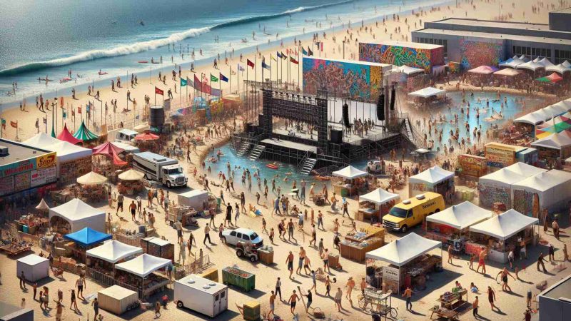 Herziening van Venice Beach voor internationale evenementen