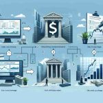 Create a realistic, high-definition image depicting the process of listing a company on the stock exchange. This should be visually represented as a step-by-step guide, with clearly legible and informative text accompanying each stage.