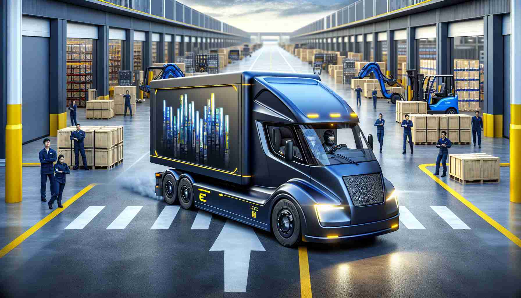 Revolutionärer Elektro-Lkw erfolgreich getestet für führendes Logistikunternehmen.