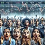 Realistic high-definition image depicting a group of investors, including women and men of diverse descents such as Caucasian, Hispanic, Black, Middle-Eastern, and South Asian, looking utterly shocked in response to unexpected movements in the market. Display an array of their reactions as if the biggest Initial Public Offerings are defying typical financial expectations. The scene should include financial charts, and market data on background display screens, symbolizing the unpredictability of stock market.