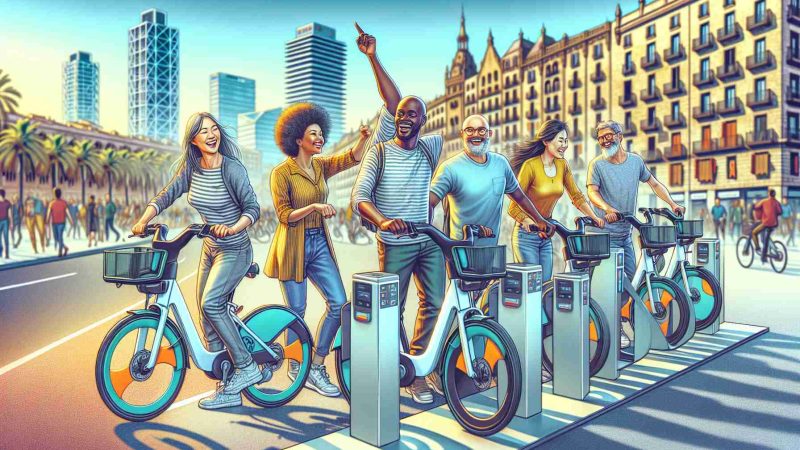 Barcelona inför innovativt elcykelutbytesprogram.