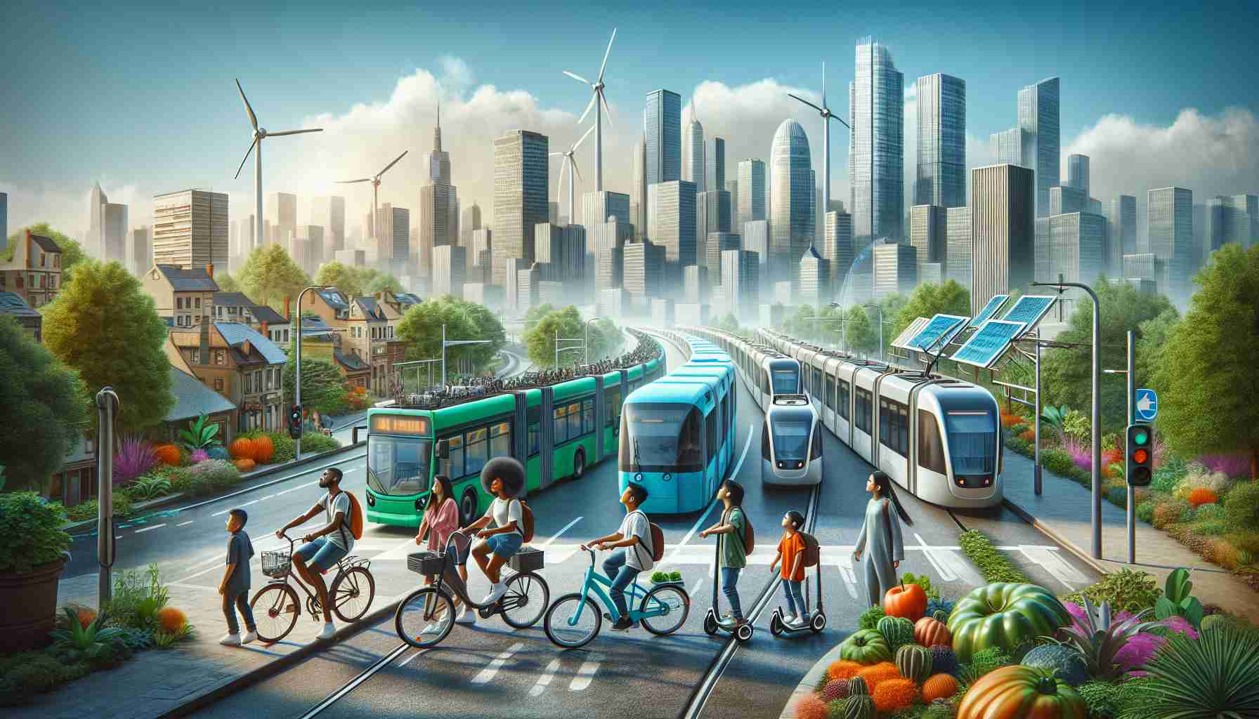 Revolucionando o Transporte Urbano com Inovação Ecológica